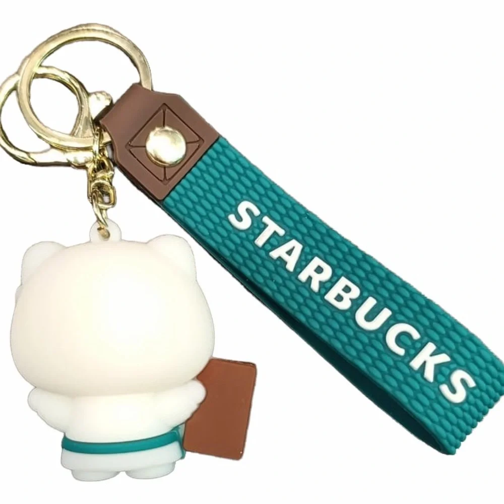 NWOT Hello Kitty Starbucks-Style Keychain with 🍫Chocolate